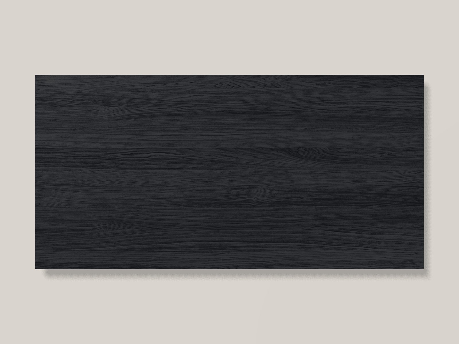 TV-paneel eiken fineer Clay Grey beits 140 × 80 cm