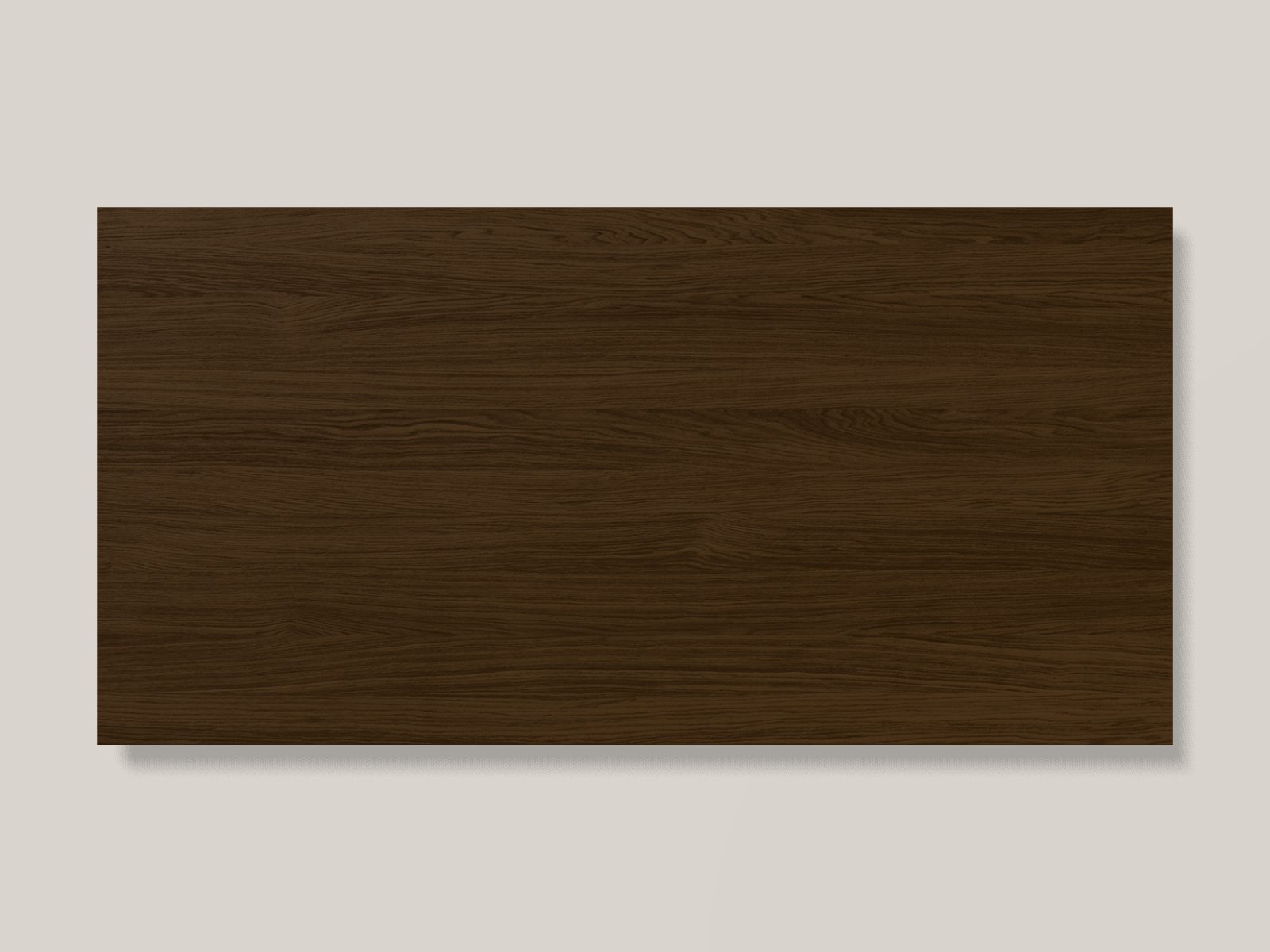 TV-paneel eiken fineer Deer Brown beits 140 × 80 cm