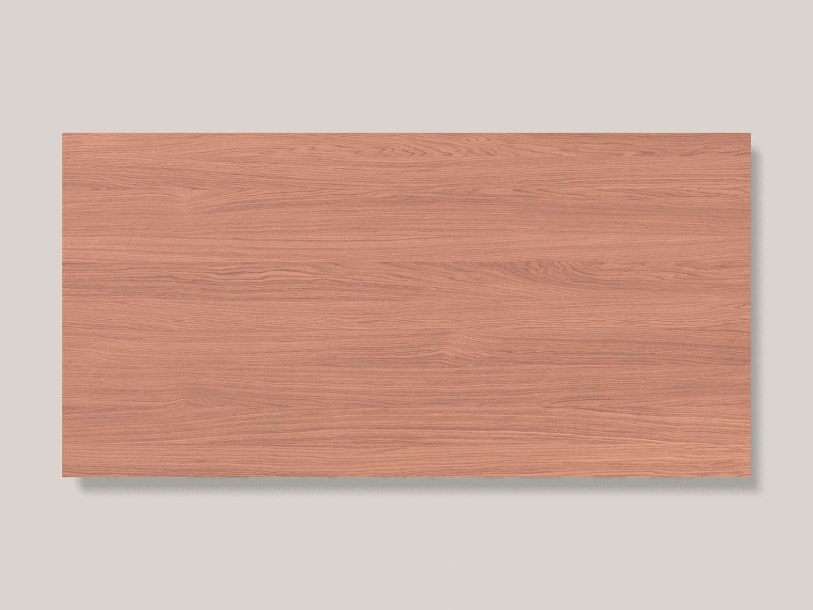 TV-paneel eiken fineer Salmon Pink mat