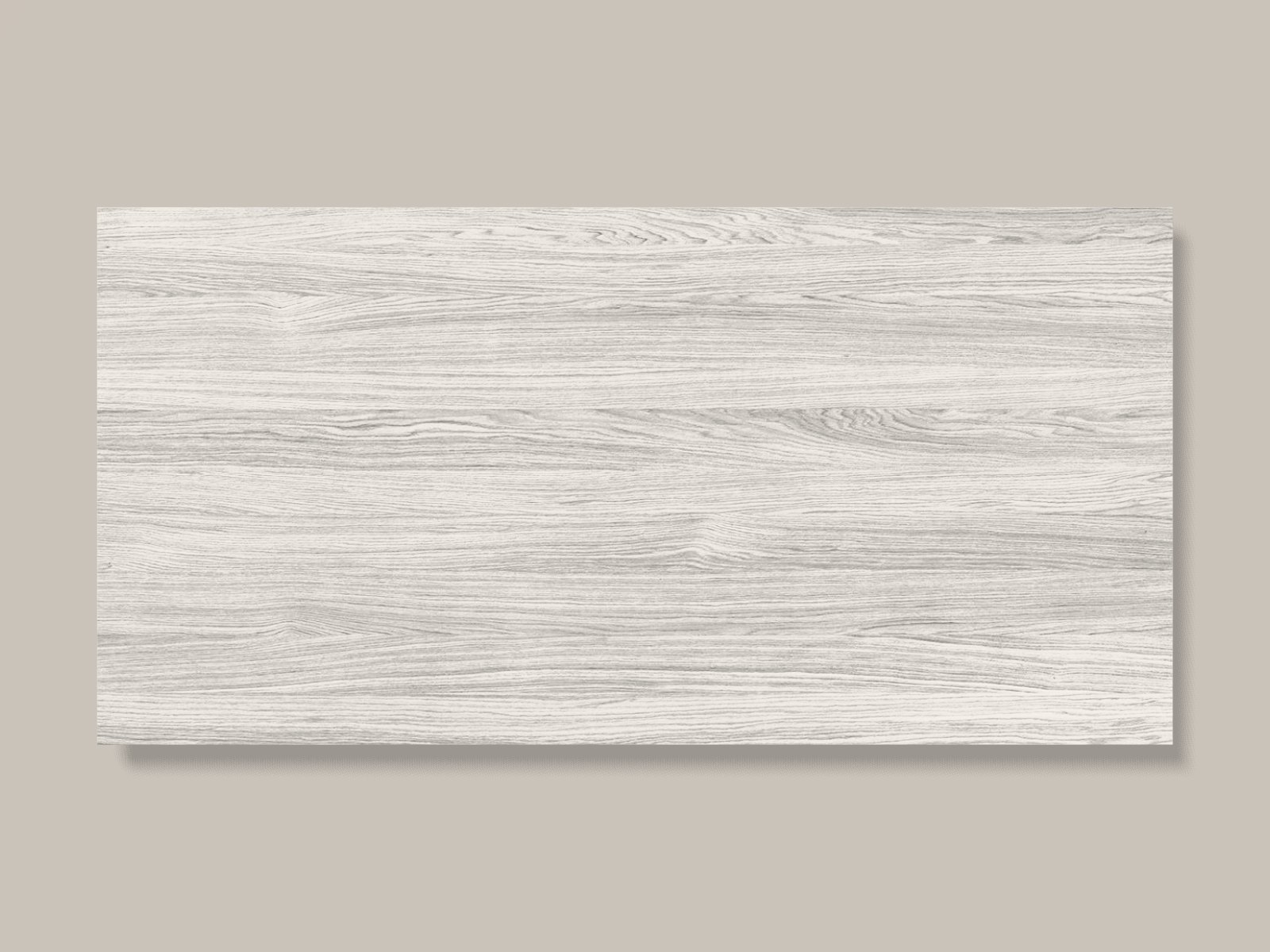 TV-paneel eiken fineer White Dusk mat 200 × 100 cm