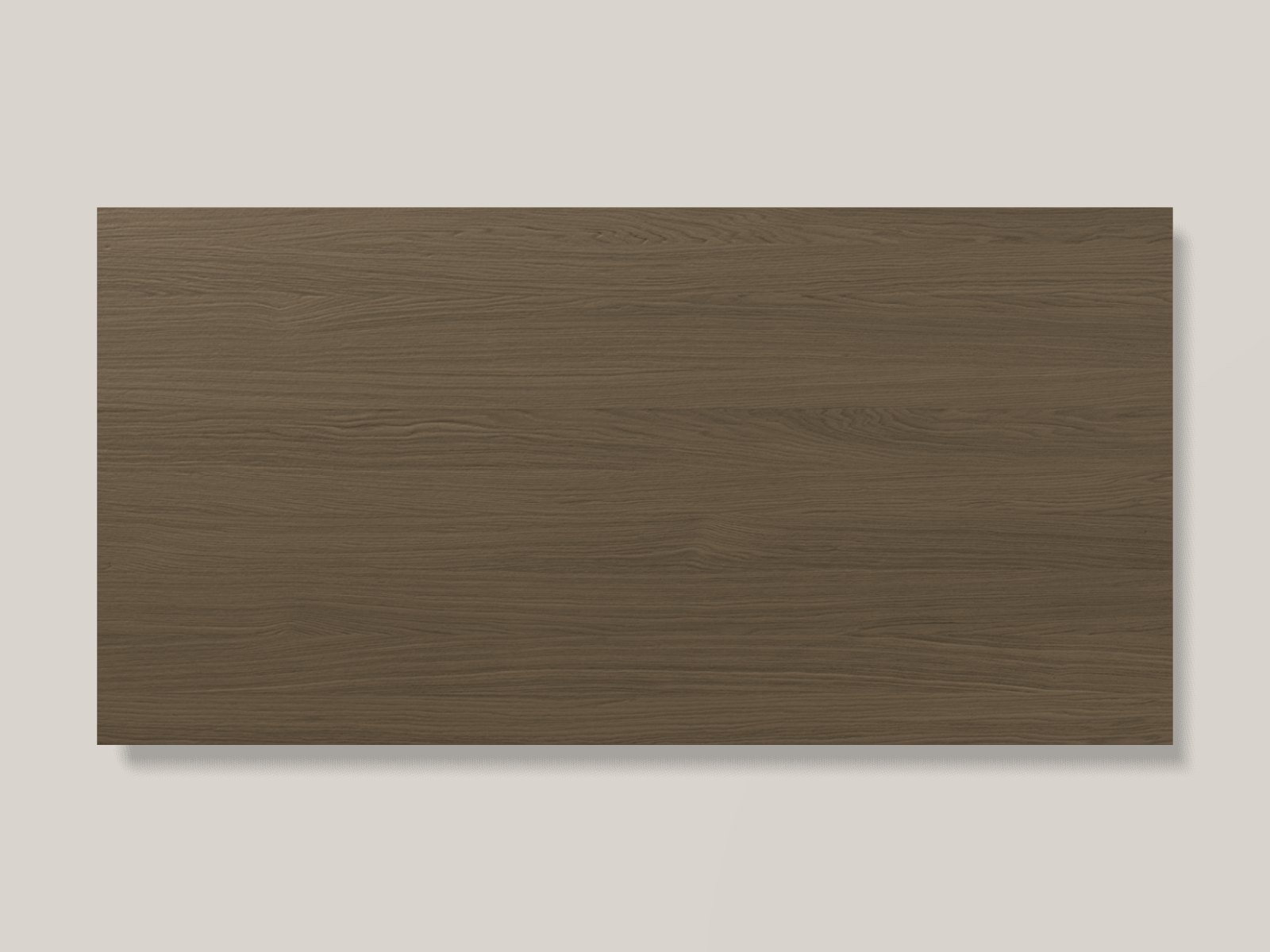 TV-paneel eiken fineer RAL 1035 parelbeige metallic