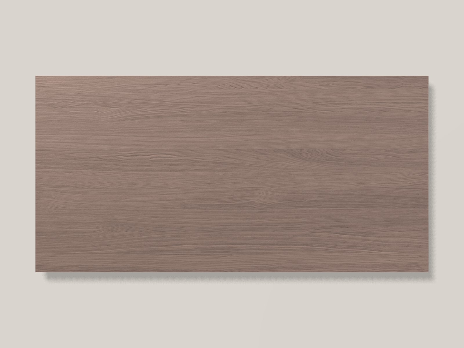 TV-paneel eiken fineer Tender Taupe metallic 140 × 80 cm