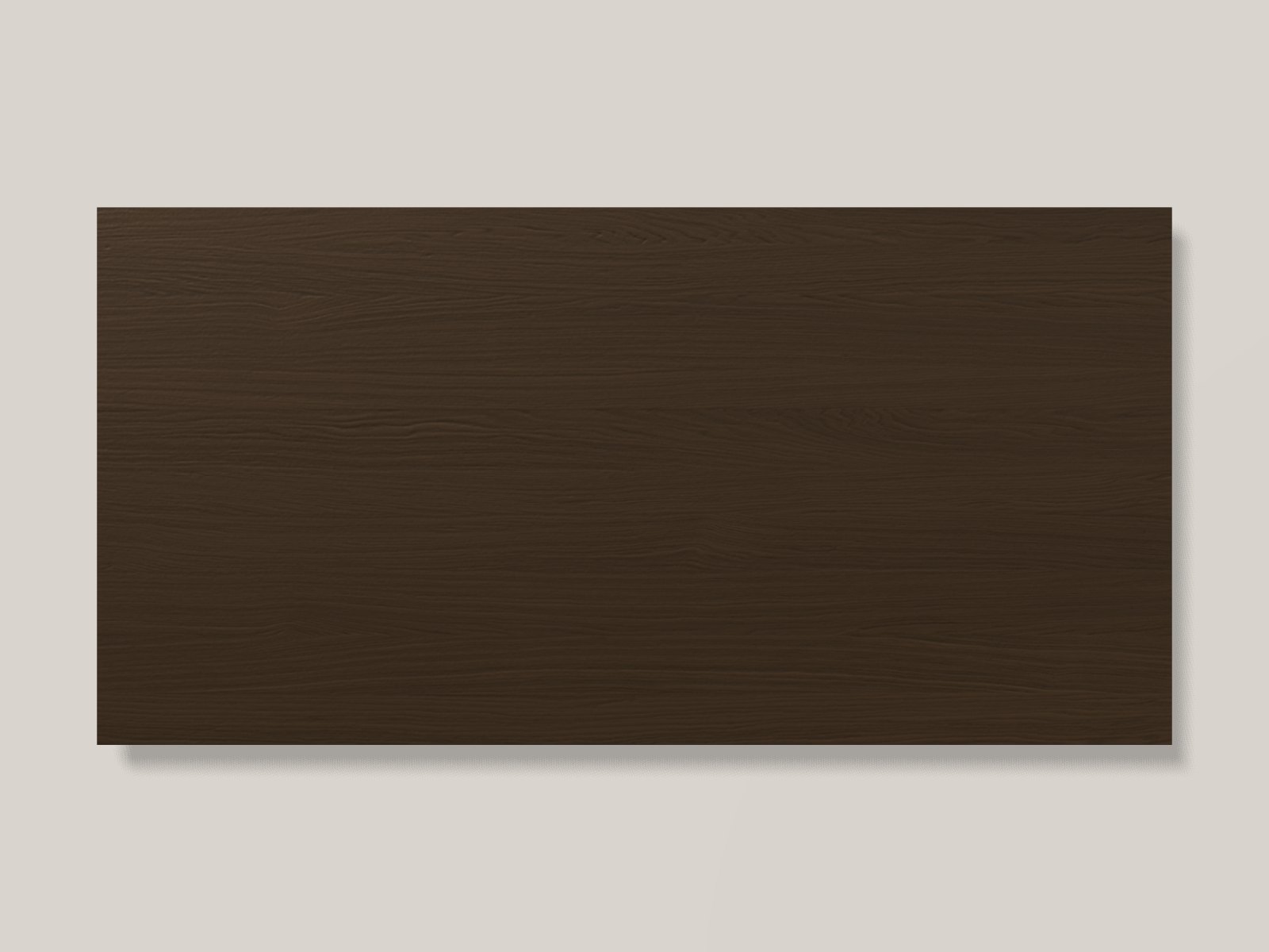 TV-paneel eiken fineer Terra Brown metallic
