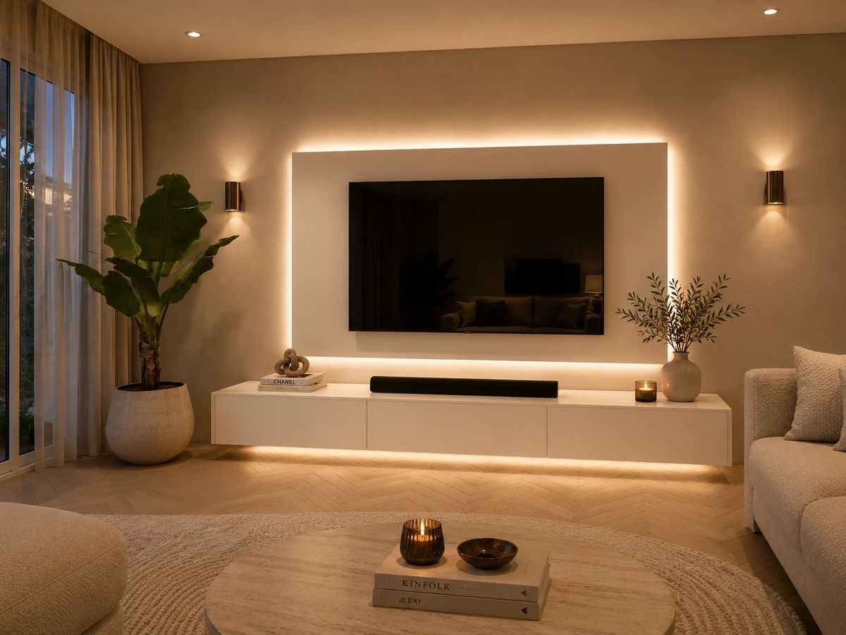 TV-paneel MDF gespoten